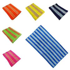 Telo Mare in Spugna Velour 100% Cotone Cinigliato 90 x 170 cm Vari Colori