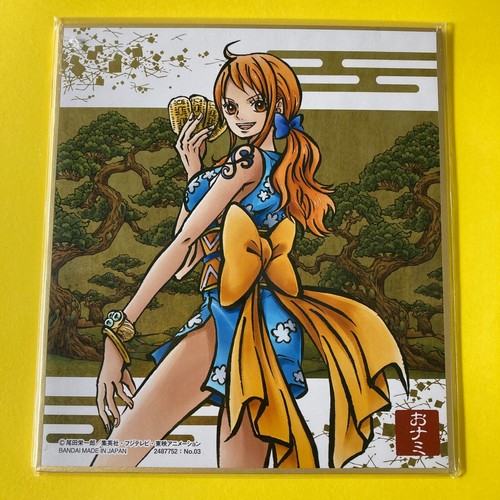 Nami one piece shikisi art - piece,