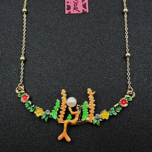Collana betsey johnson - collana, pesca