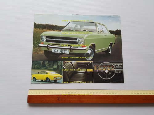 Opel kadett modelli - opel, 1972
