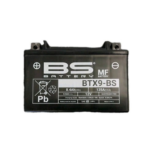 Batteria 12v 4ah btx9 bs - 12v, 8,4ah