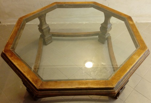 Tavolo ottagonale basso - basso, in