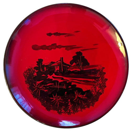 Piatto ceramica coronetti - in,