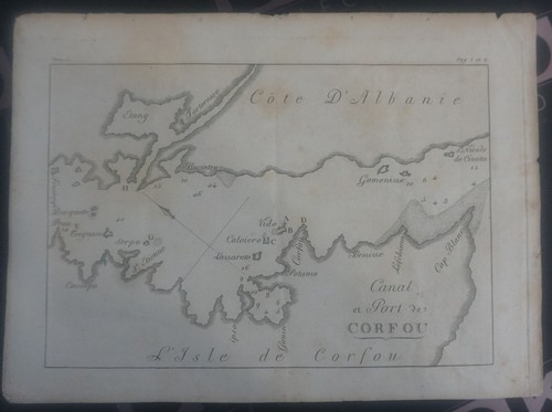 Mappa antica grecia 1800 - mappa,