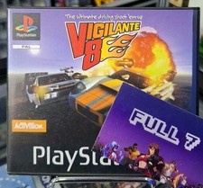 VIGILANTE 8 SONY PS1 PROMO PRESS "Pas démo, jeu complet" VERSION PAL 