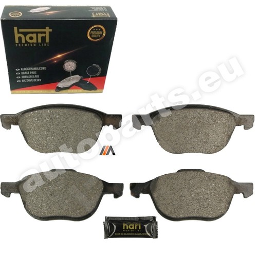 Kit pastiglie freno hart - pastiglie,