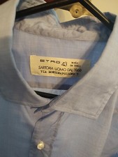 ETRO Shirt Mens 43 Sartoria