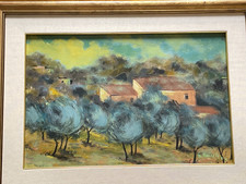 SARDEGNA OLIO PITTORE SARDO FLAVIO MARINELLI NO BIASI FLORIS  ARTE SARDA