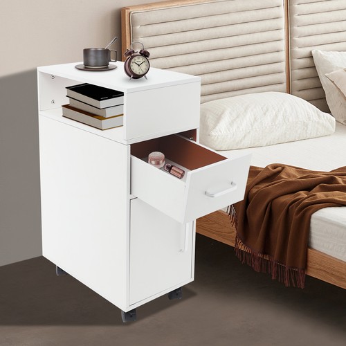 Comodino bianco armadio - comodino, bianco,