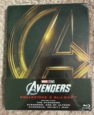 Avengers - La Collezione Completa (3 Blu-Ray Disc - SteelBook) NUOVO FC