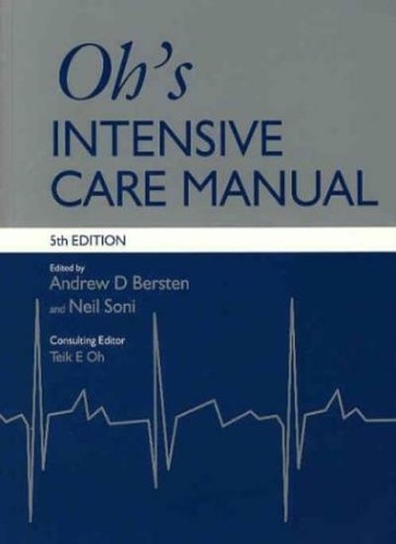 Intensive care manual by - intensive,