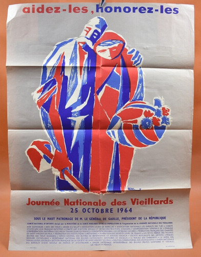 Affiche publicitaire 1964-