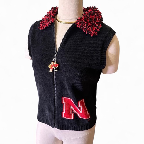 Gilet maglione zip vintage