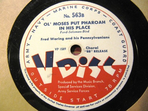 Disc 563 fred waring negro - fred,