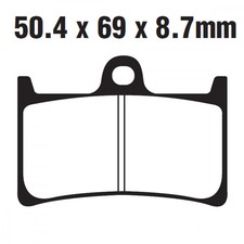 Pastiglia freno anteriore EBC