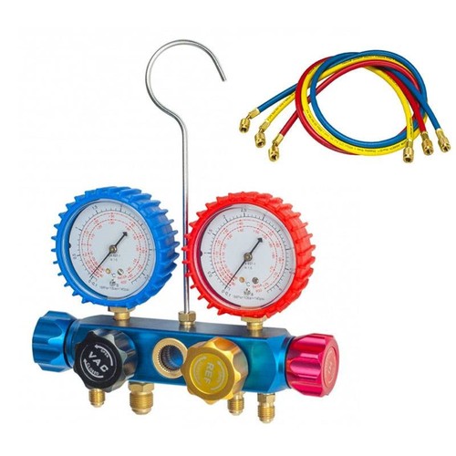 Kit gruppo manometrico 4vie - gruppo,