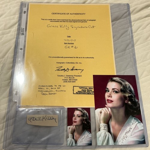 Autografo firmato princess - autografo,