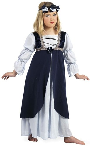 Costume dama medievale - costume, bambina