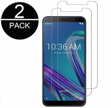 2x (Pack) PELLICOLA VETRO TEMPERATO per ASUS ZENFONE MAX PRO (M1) ANTIURTO 