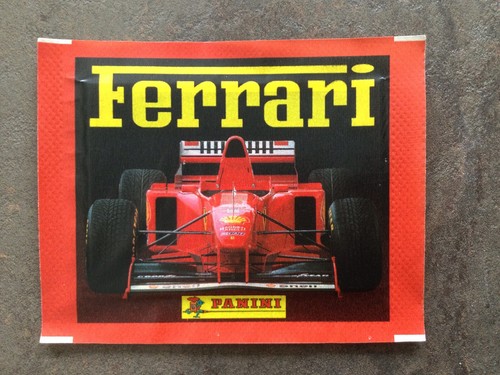 Bustina nuova figurine ferrari - nuova,