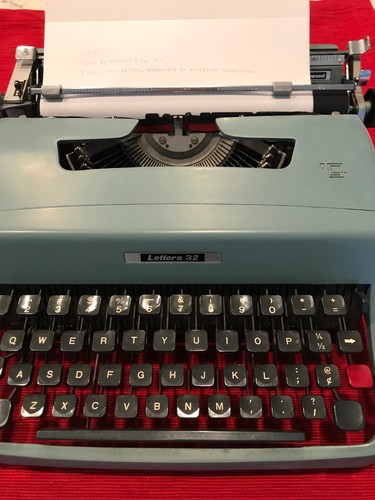 Olivetti lettera typewriter - olivetti,
