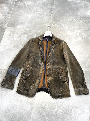 Cappotto militare giacca pelle