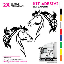 Adesivi Cavalli per camion