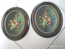 COPPIA DI QUADRETTI OVALI
