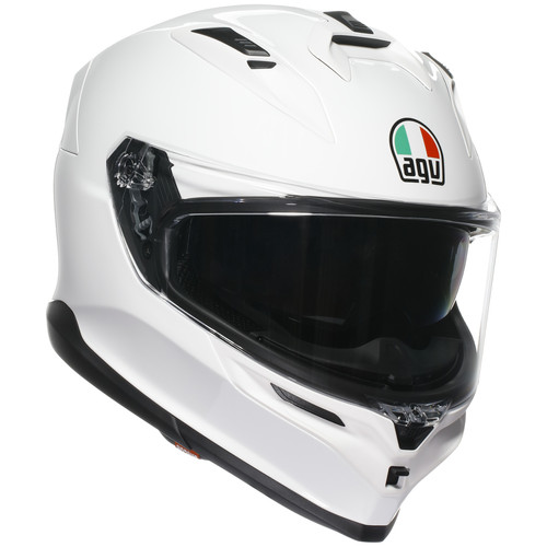 Casco moto agv bianco tinta - moto, k7