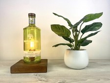 Lampada con bottiglia gin - con,