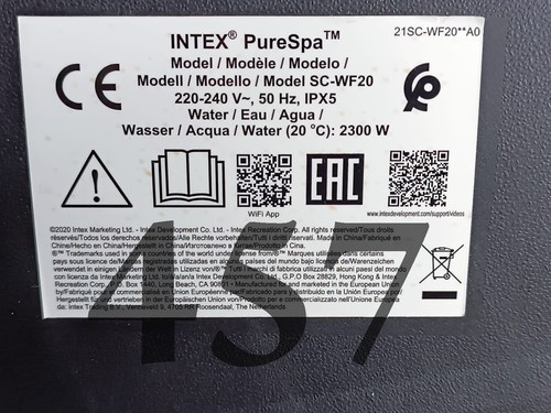 Ricambi intex purespa wf20 - ricambi,