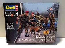 REVELL  1:72 SOLDATINI  GERMAN ARMY CRISIS REACTION FORCES 50 FIGURE  ART 02522