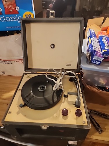 Giradischi portatile vintage