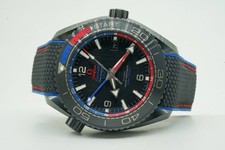 Omega Seamaster Planet Ocean 21592462201004 45,5mm 600m Deep Black GMT Like N...