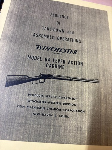 Winchester take down and - winchester,
