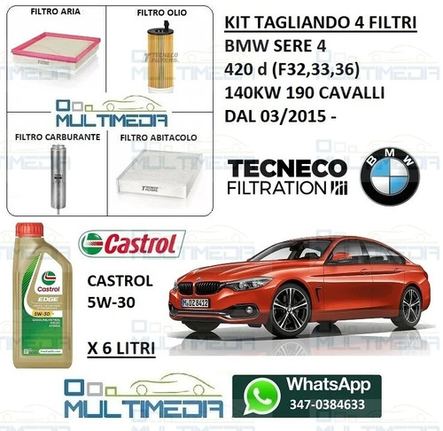 Tagliando filtri olio - 4,