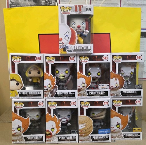 Lotto funko pop - lotto, pennywise