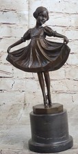 Art Deco Osso Bronzo Dancing