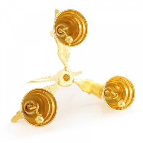 Campanello ottone dorato - in, a