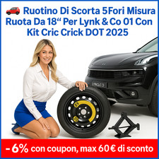 🚗 Ruotino di Scorta 18"