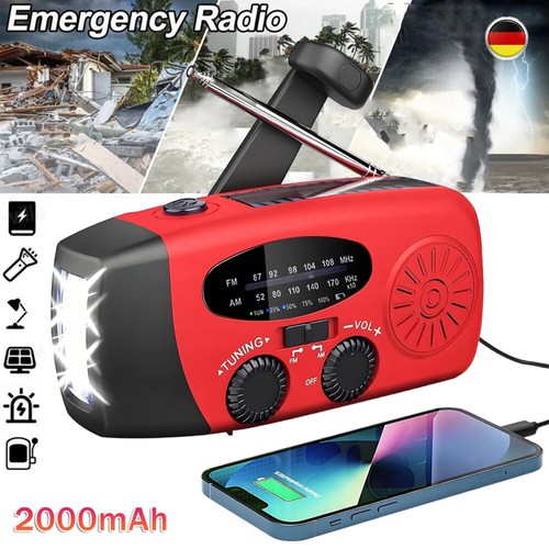 Radio solare 2000 mah - solare, a