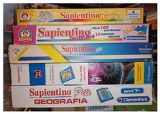 Lotto 5 scatole Sapientino