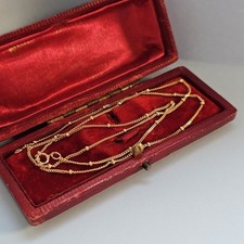 Collana in oro giallo 9 kt con