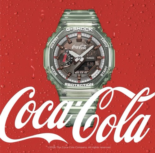 Casio shock coca - g-shock, cola