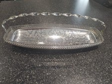 Silver Metal  Fruit Basket