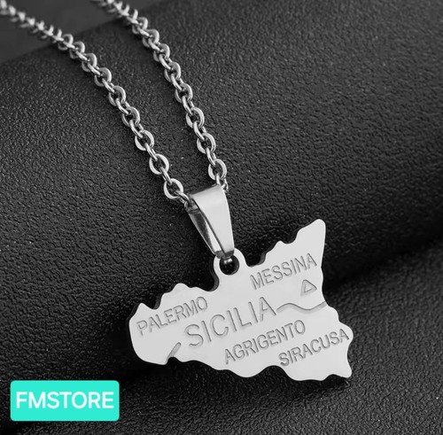 Collana unisex con ciondolo - unisex,