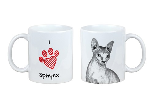 Sphynx tazza con - gatto, amo
