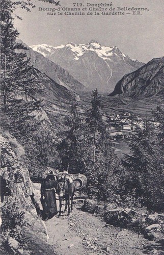 Carte postale bourg - postale,