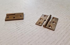 Cerniera Piana a Libro per Mobili Armadi Ottone Bronzato mm. 40x38 UCG