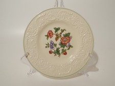 ANTICO PIATTO DOLCE CERAMICA WEDGWOOD ETRURIA BARLASTON PATRICIAN TAPESTRY